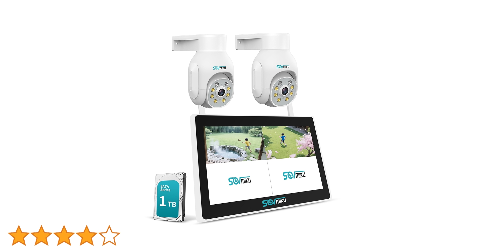 Amazon.co.jp: 【500万画素対応・ 双方向音声】防犯カメラ